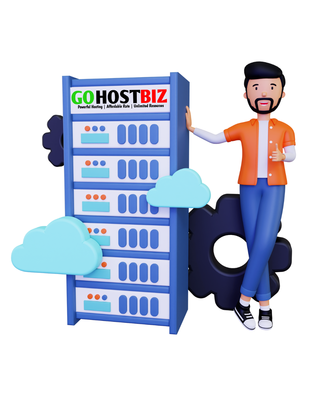 Hosting Illustration